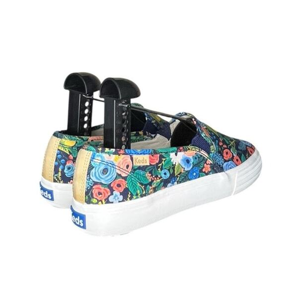 Keds Rifle Paper Co. Double Decker Garden Party Slip-On Casual W7 - Picture 4 of 6